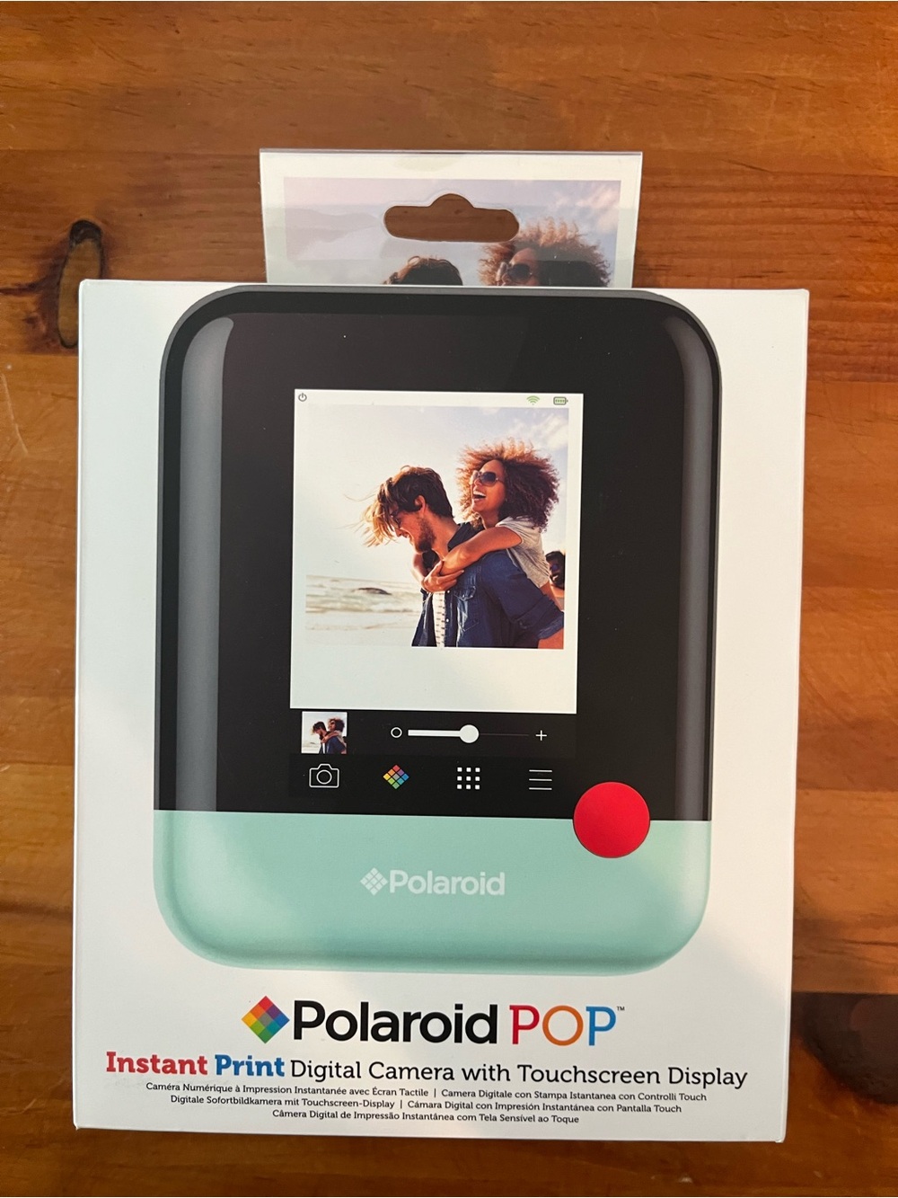 Polaroid POP Instant Print Camera - Mint and Black